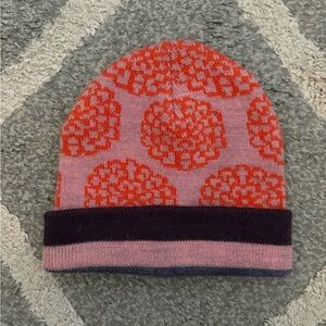 Smartwool Pink and Orange Kids Hat